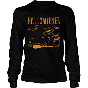 Halloween Dachshund witch Halloweiner shirt