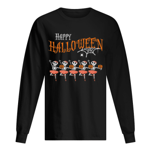 Halloween Dancing Ballet Skeleton Ballerina Costume shirt