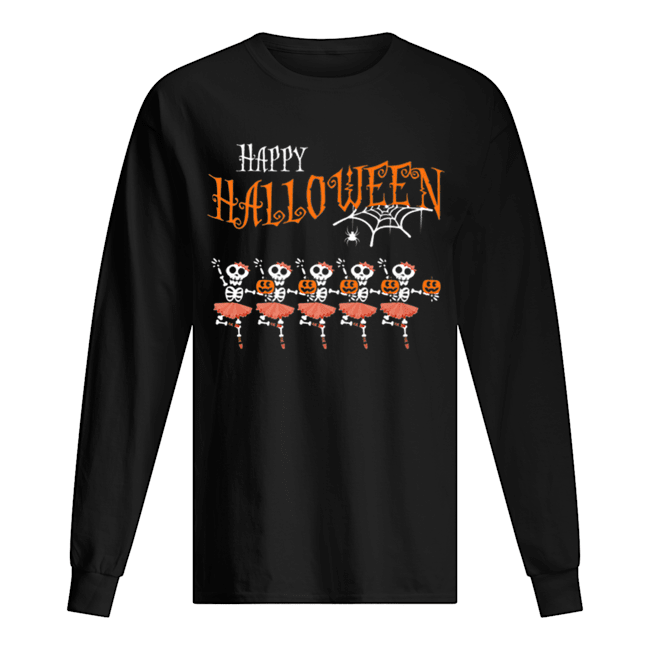 Halloween Dancing Ballet Skeleton Ballerina Costume shirt Halloween Dancing Ballet Skeleton Ballerina Costume shirt