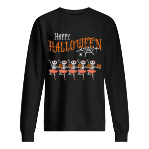 Halloween Dancing Ballet Skeleton Ballerina Costume shirt