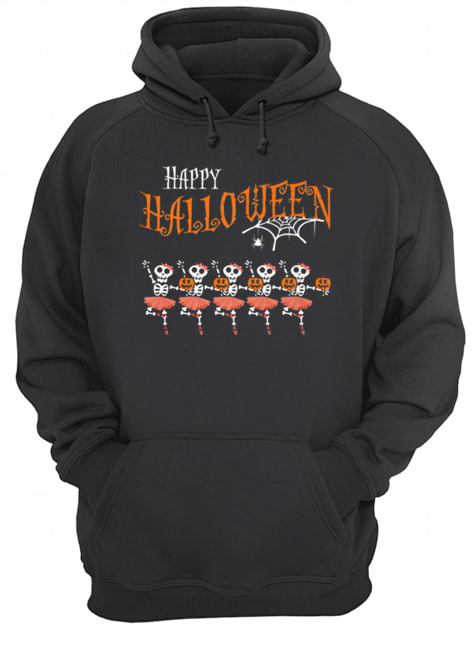 Halloween Dancing Ballet Skeleton Ballerina Costume shirt Halloween Dancing Ballet Skeleton Ballerina Costume shirt