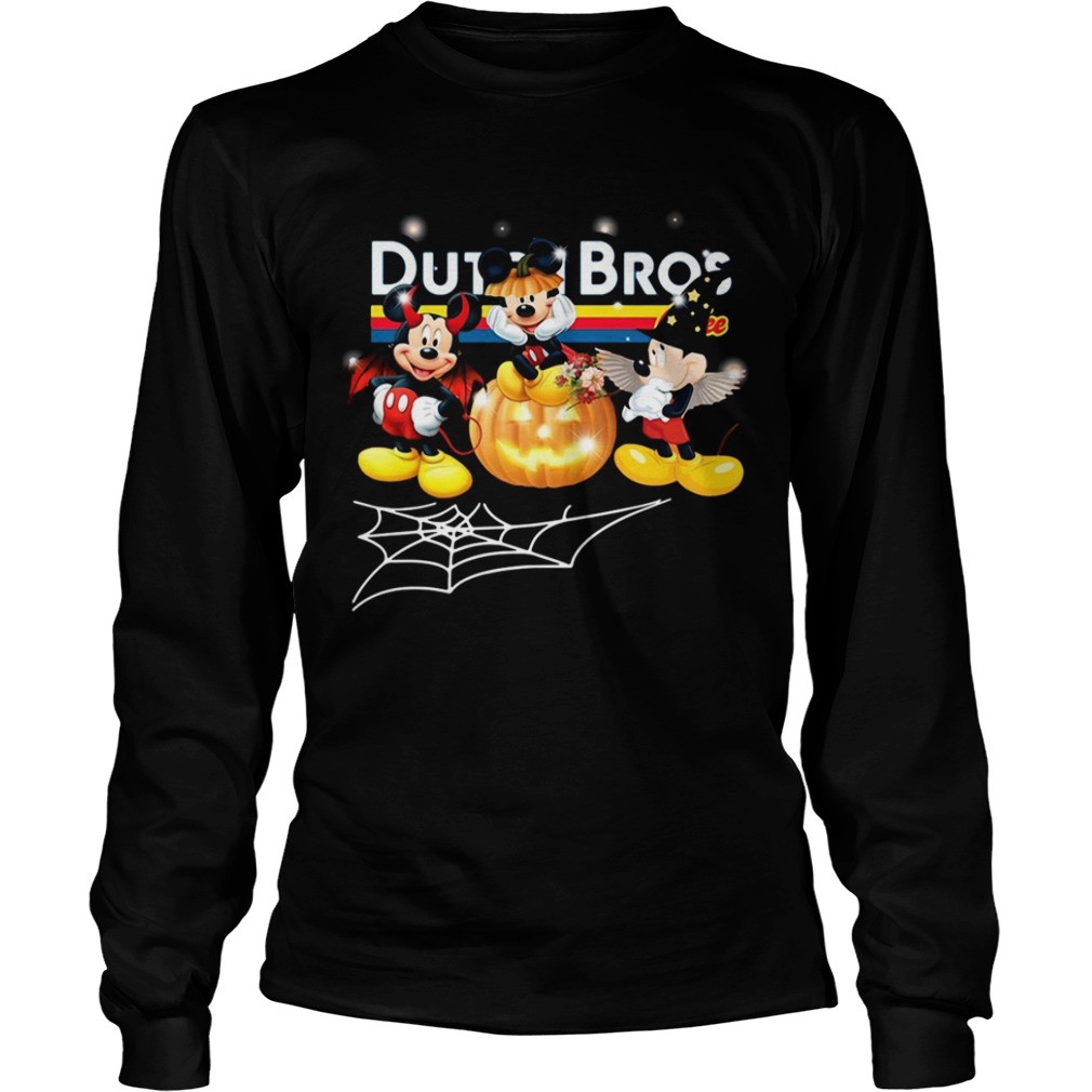 Halloween Dutch Bros coffee Mickey Mouse shirt Halloween Dutch Bros coffee Mickey Mouse shirt