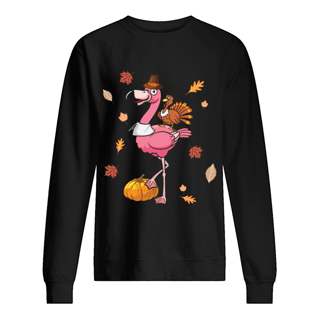 Halloween Flamingo Riding Turkey shirt Halloween Flamingo Riding Turkey shirt