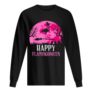 Halloween Flamingo Witch Happy Flamingoween Gift shirt