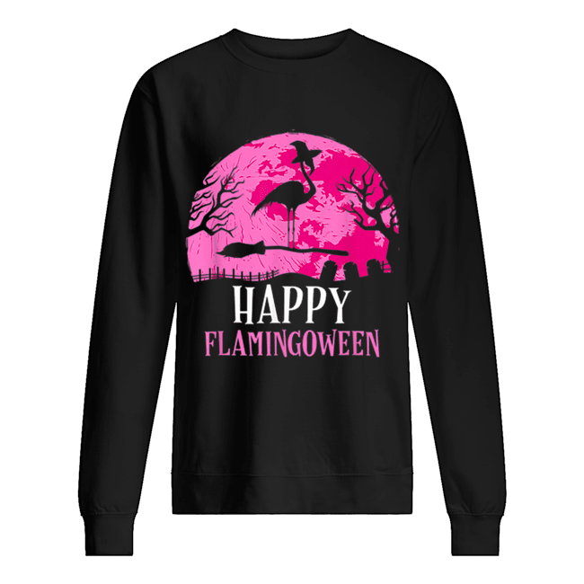 Halloween Flamingo Witch Happy Flamingoween Gift shirt Halloween Flamingo Witch Happy Flamingoween Gift shirt