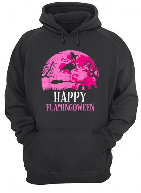 Halloween Flamingo Witch Happy Flamingoween Gift shirt Halloween Flamingo Witch Happy Flamingoween Gift shirt