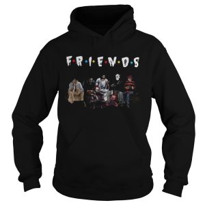 Halloween Friends TV Show horror movie characters and Jesus shirt