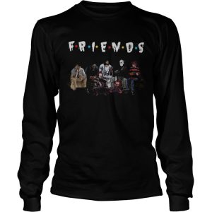 Halloween Friends TV Show horror movie characters and Jesus shirt