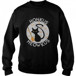 Halloween Funny Honkus Meowkus Cat shirt