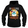 Halloween Ghost Mask Faboolous Nurse shirt