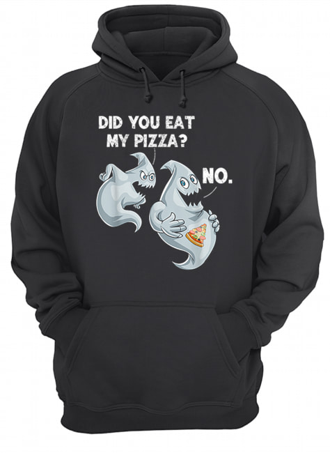 Halloween Ghost Pizza Funny Food Gift Mens Women Boy shirt Halloween Ghost Pizza Funny Food Gift Mens Women Boy shirt