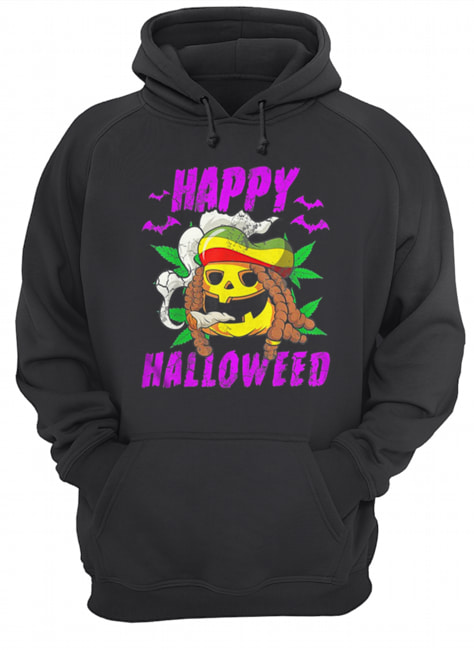 Halloween Happy Halloweed Rasta Pumpkin Marijuana Weed 420 shirt Halloween Happy Halloweed Rasta Pumpkin Marijuana Weed 420 shirt