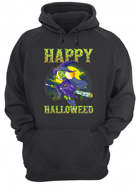 Halloween Happy Halloweed Witch Marijuana Weed 420 Women shirt Halloween Happy Halloweed Witch Marijuana Weed 420 Women shirt