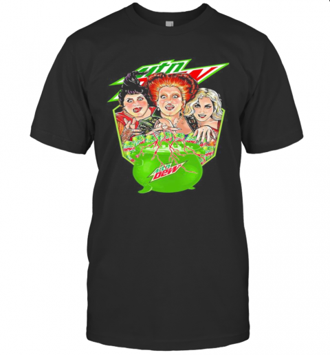 Halloween Hocus Pocus Witch Mountain Dew T-Shirt Halloween Hocus Pocus Witch Mountain Dew T-Shirt