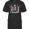Halloween Horror Characters Cartoon Children T-Shirt