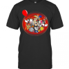 Halloween Horror Characters Cartoon T-Shirt