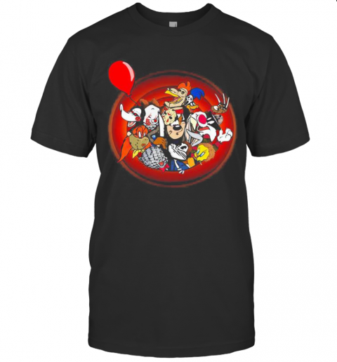 Halloween Horror Characters Cartoon T-Shirt Halloween Horror Characters Cartoon T-Shirt
