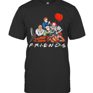Halloween Horror Characters Friends T-Shirt