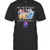 Halloween Horror Characters We Are Friends And Then We Worked At Taco Bell T-Shirt