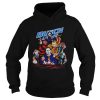 Halloween Horror Characters drinking Busch Light shirt