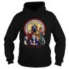 Halloween Horror Characters drinking Titos Vodka shirt