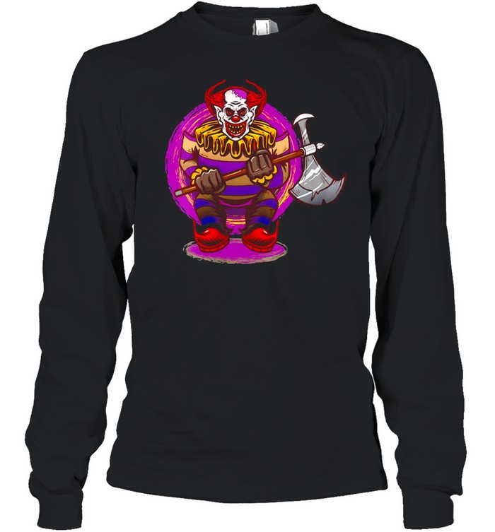 Halloween Horror Clown Mask Decoration Scary Costume T-shirt Halloween Horror Clown Mask Decoration Scary Costume T-shirt