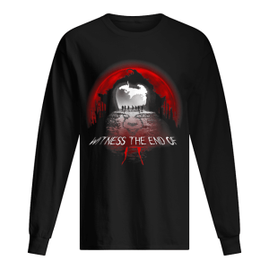 Halloween Horror Movie Witness-The-End-Of-It Costume Gift shirt