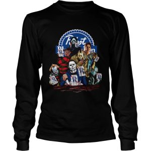 Halloween Horror Slash Pabst Blue Ribbon shirt