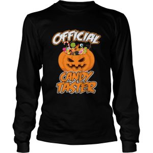 Halloween Hot Official Candy Taster Funny TShirt