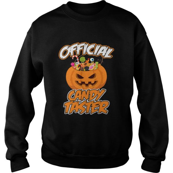 Halloween Hot Official Candy Taster Funny TShirt