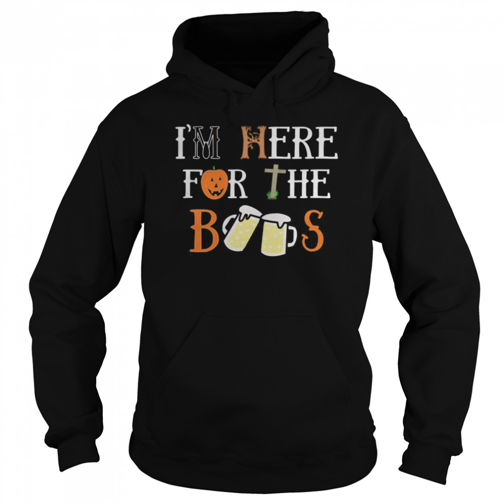 Halloween I ‘m here for the boos shirt Halloween I ‘m here for the boos shirt