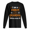 Halloween I Am A Mom And A Grandma Nothing Scares Me T-Shirt