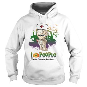 Halloween I Love People Funny Nurse TShirt