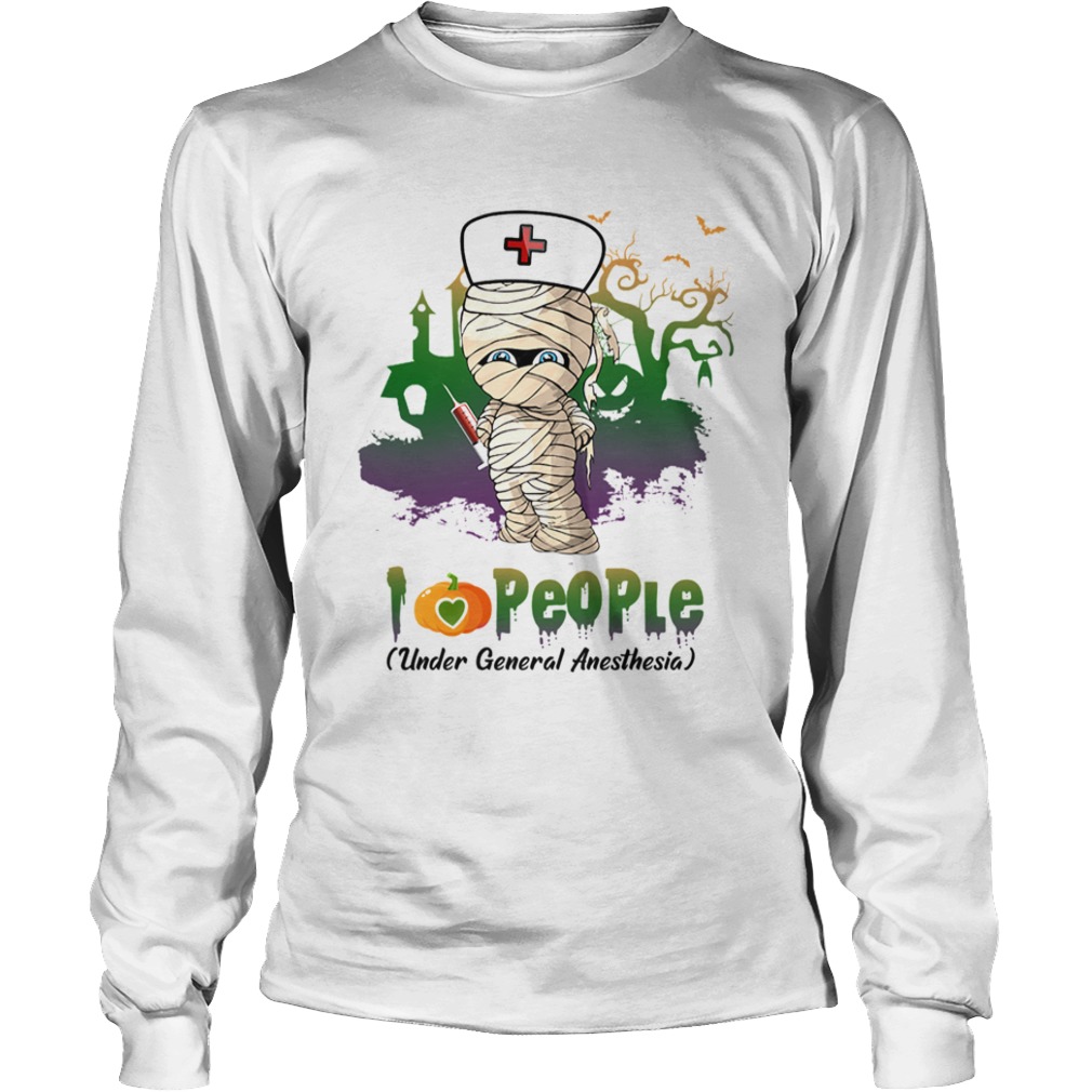Halloween I Love People Funny Nurse TShirt Halloween I Love People Funny Nurse TShirt