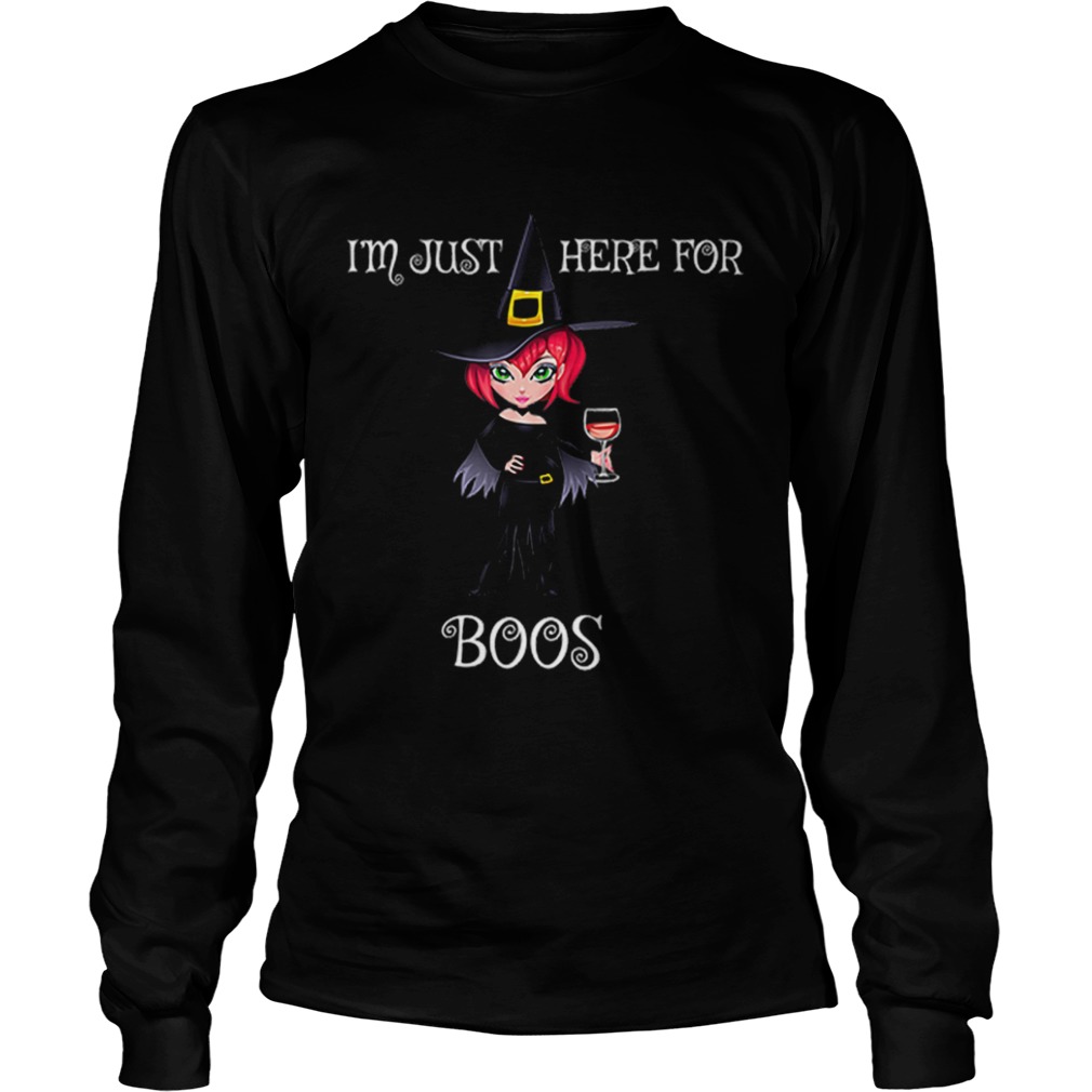 Halloween Im Just Here For The Boos Drinking Witch shirt Halloween Im Just Here For The Boos Drinking Witch shirt