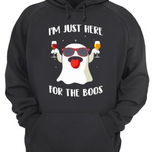 Halloween Im Just Here For The Boos T Shirt 3