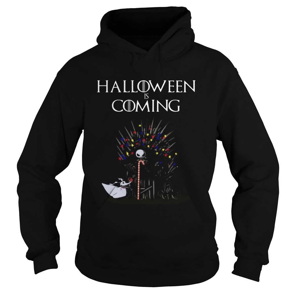 Halloween Is Coming Jack Skellington Game Of Thrones Shirt Halloween Is Coming Jack Skellington Game Of Thrones Shirt