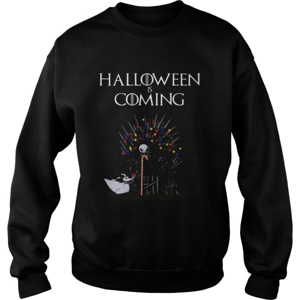 Halloween Is Coming Jack Skellington Game Of Thrones Shirt