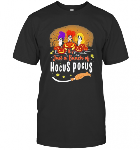 Halloween It'S Just A Bunch Of Hocus Pocus T-Shirt Halloween It'S Just A Bunch Of Hocus Pocus T-Shirt