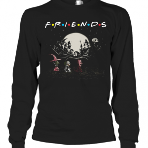 Halloween Jack Skellington And Friends Crossing Road T-Shirt