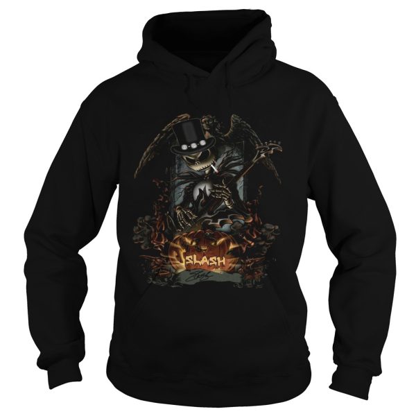Halloween Jack Skellington Smoking Slash Pumpkin shirt