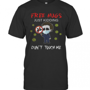 Halloween Jason Voorhees Chibi Free Hugs Just Kidding Don’T Touch Me T-Shirt