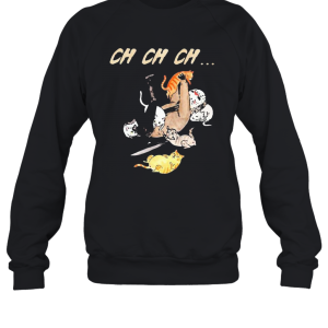 Halloween Jason Voorhees With Cats Ch Ch Ch T Shirt 3