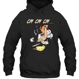 Halloween Jason Voorhees With Cats Ch Ch Ch T Shirt 4