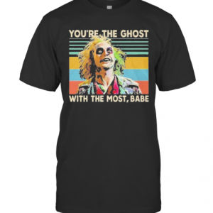 Halloween Joker You’Re The Ghost With The Most Babe Vintage Retro T-Shirt