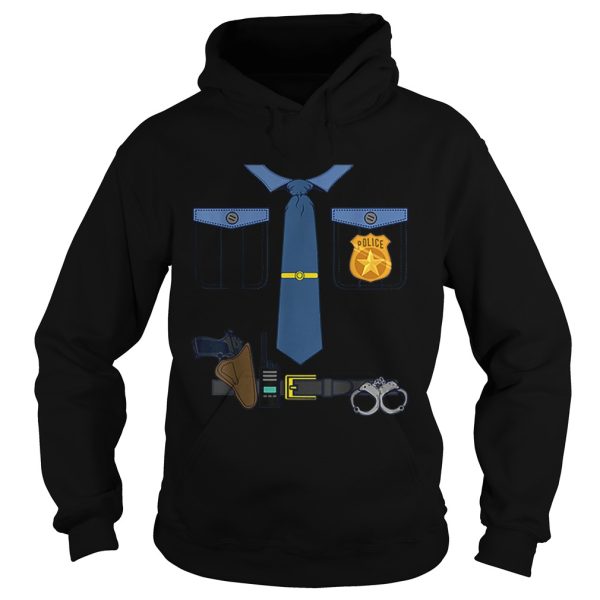 Halloween Kids Dress Up Police Officer COP Costume shirt