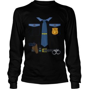 Halloween Kids Dress Up Police Officer COP Costume shirt