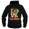 Halloween Love 1St Grade Teacher Gift TShirt