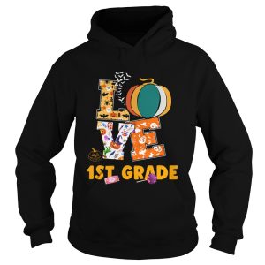 Halloween Love 1St Grade Teacher Gift TShirt