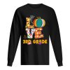 Halloween Love 3rd Grade Teacher Halloween Costume shirt
